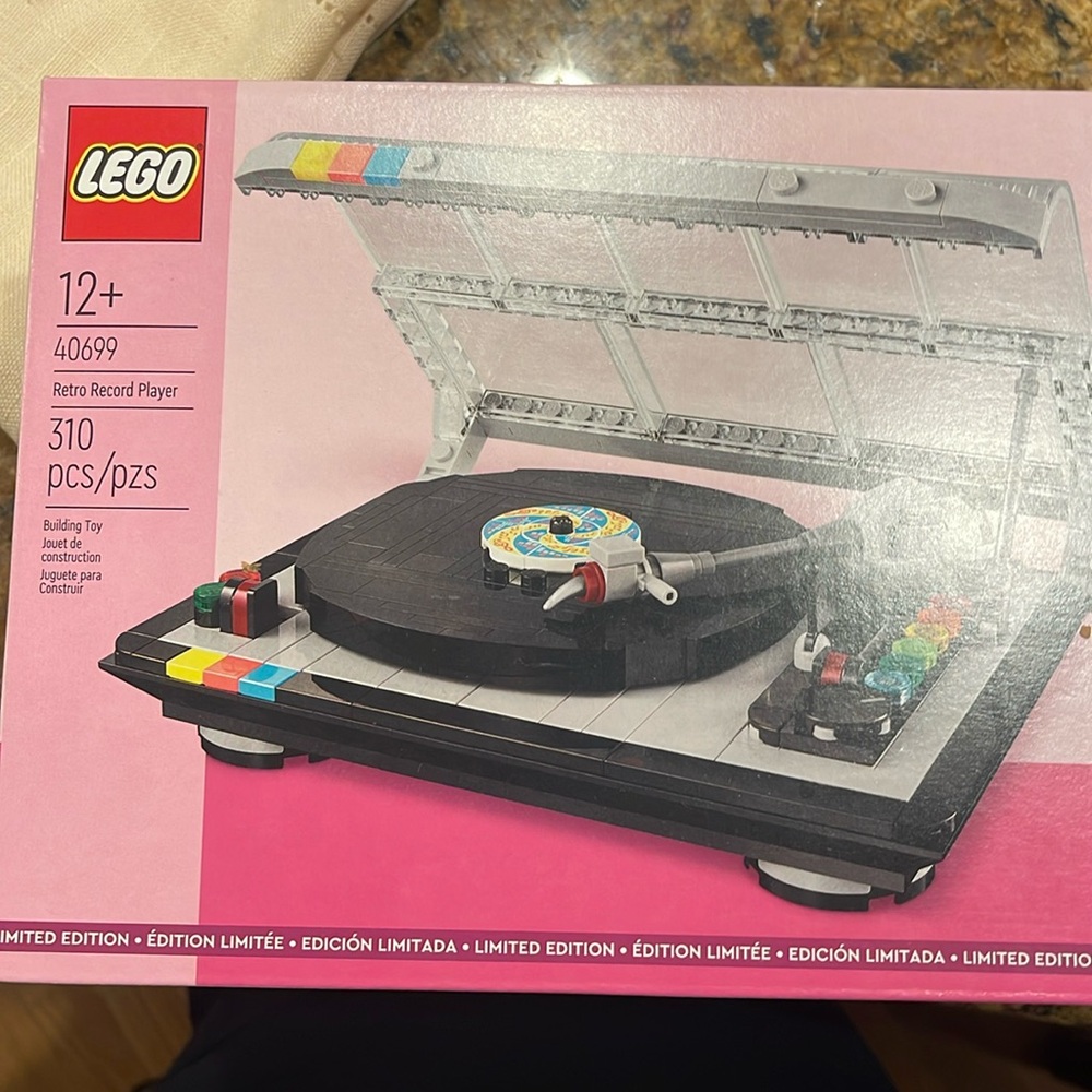 Brand new. 2024 Lego Retro Record Player